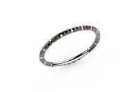 Pulsera Bikkembergs Hombre GEOMETRICS in Acero Diamante 0.04 Ct GEOB02BR - GEOB02BR